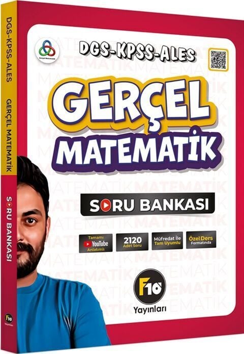 F10 Yayınları Gerçel Matematik DGS KPSS ALES Soru Bankası