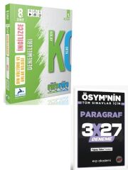 Paraf 2027 8. Sınıf Din Kültürü ve Ahlak Bilgisi - İngilizce Orta Zor Denemeleri 1. Kitap+ EVP Akademi Paragraf