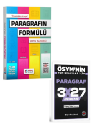 Ordinat 2027 TYT AYT Paragrafın Formülü Soru Bankası+ EVP Akademi Paragraf