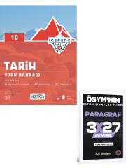 Okyanus 2027 10. Sınıf Tarih Iceberg Soru Bankası+ EVP Akademi Paragraf