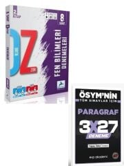 Paraf 2027 8. Sınıf Fen Bilimleri Orta Zor Branş Deneme - 2. Kitap+ EVP Akademi Paragraf