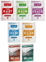 Bigelio + Anla Kazan KPSS Genel Yetenek Genel Kültür 37 Deneme 7 li Set Bigelio + Anla Kazan