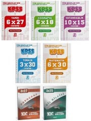 Bigelio + Anla Kazan KPSS Genel Yetenek Genel Kültür 37 Deneme 7 li Set Bigelio + Anla Kazan