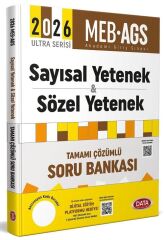Data 2026 MEB AGS Sayısal-Sözel Yetenek Soru Bankası Çözümlü Ultra Serisi Data Yayınları