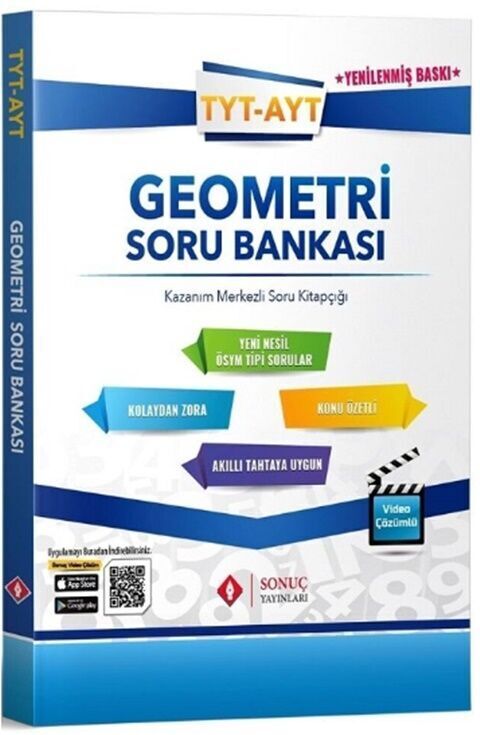 Sonuç Yayınları TYT AYT Geometri Soru Bankası