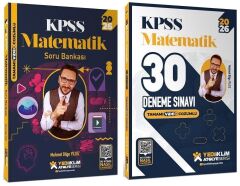 Yediiklim 2026 KPSS Matematik Soru Bankası + 30 Deneme Atölye Serisi 2 li Set - Mehmet Bilge Yıldız Yediiklim Yayınları