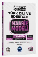 Çap Yayınları 2028 Üniversiteye Hazırlık Türk Dili ve Edebiyatı Ders Platosu Maarif Modeli Tematik Soru Bankası