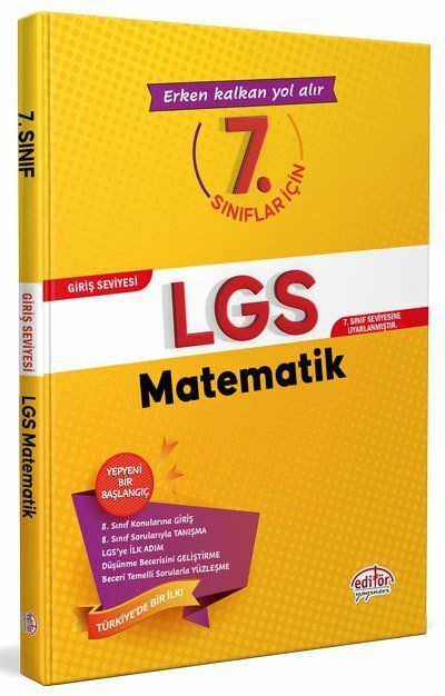 Editör Yayınevi 7. Sınıflar için LGS Matematik