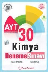 Palme Yayınları AYT Kimya 30 Deneme