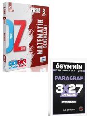 Paraf 2024 8. Sınıf Matematik Orta Zor Branş Deneme+ EVP Akademi Paragraf