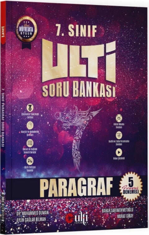 2027 Ulti Yayınları 7. Sınıf Paragraf Soru Bankası