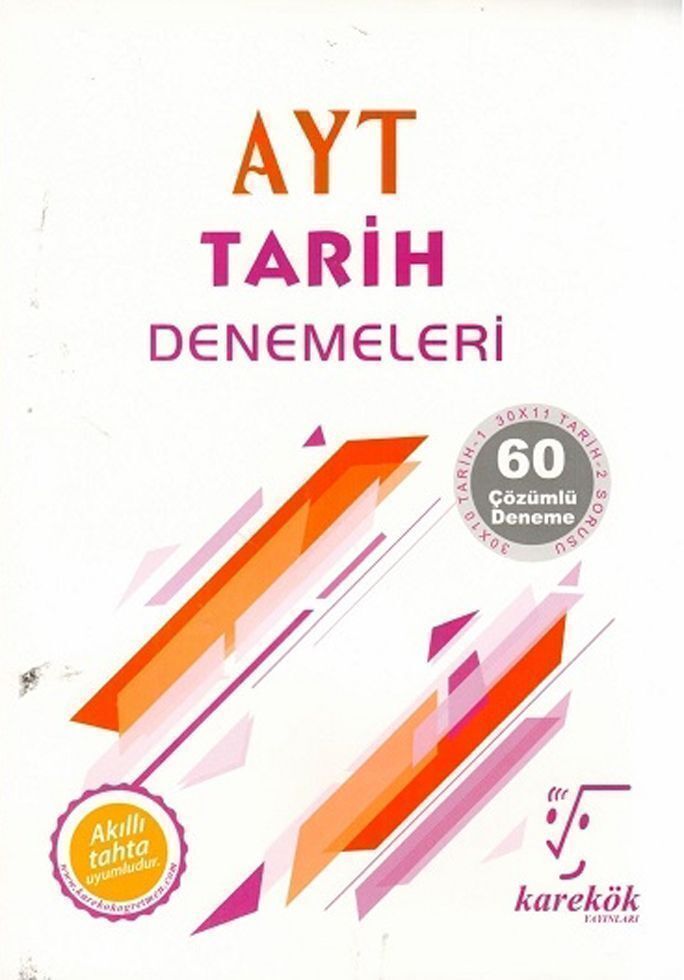 Karekök Yayınları AYT Tarih 60lı Deneme