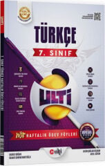 2027 Ulti Yayınları 7. Sınıf Türkçe Haftalık Ödev Föyleri