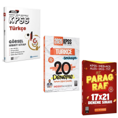 GYS Akademi 2026 Kpss Türkçe Yapay Zeka Destekli Görsel Hibrit Kitap & İndeks KPSS Türkçe Simülasyon 20 Deneme & Paragraf Deneme Seti