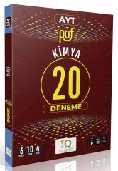 IQ Yayınları YKS AYT Kimya Püf 20 Deneme IQ Yayınları