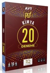 IQ Yayınları YKS AYT Kimya Püf 20 Deneme IQ Yayınları