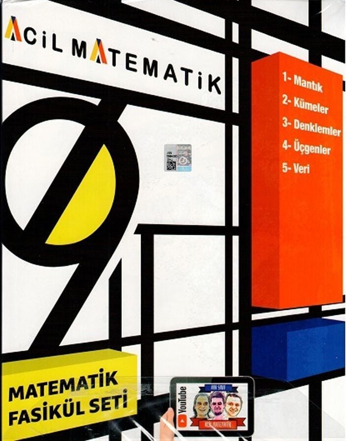 Acil Yayınları 9. Sınıf Acil Matematik 6 lı Fasikül Seti