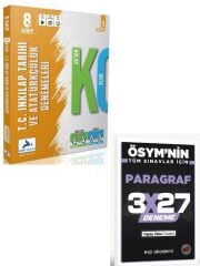 Paraf 2007 8. Sınıf İnkılap Tarihi ve Atatürkçülük Kolay Orta Branş Deneme+ EVP Akademi Paragraf