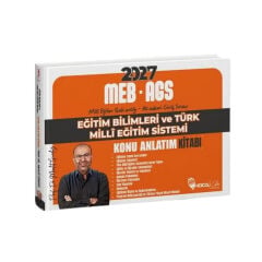 Hoca Kafası 2027 MEB-AGS Eğitim Bilimleri ve Türk Milli Eğitim Sistemi Konu Anlatım Kitabı - Mevlüt Gündüz