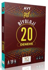 IQ Yayınları YKS AYT Biyoloji Püf 20 Deneme IQ Yayınları