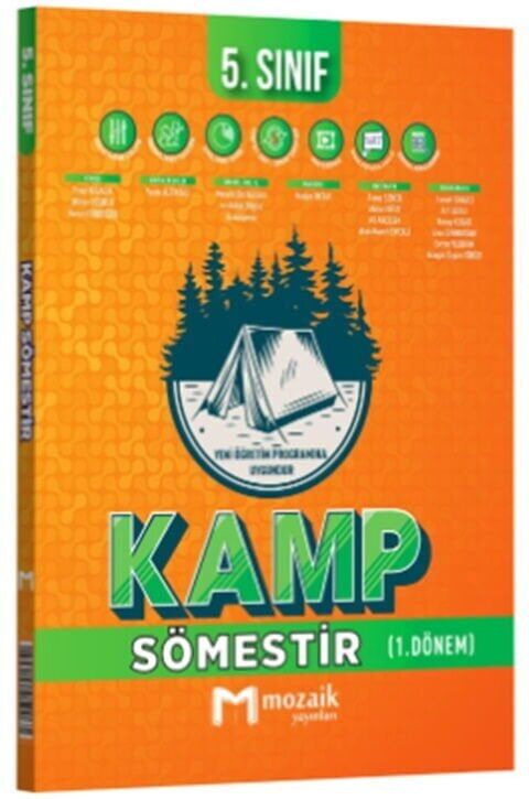 Mozaik 5. Sınıf Kamp Sömestir 1. Dönem Mozaik Yayınları