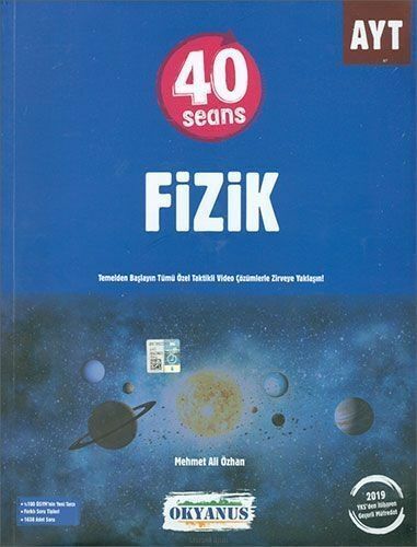 Okyanus Yayınları AYT Fizik 40 Seans Soru Bankası