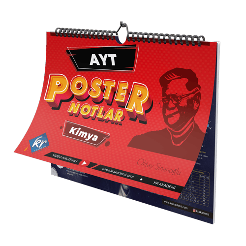 KR Akademi AYT Kimya Poster Notlar