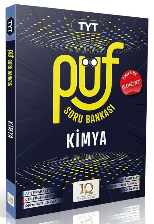 IQ Yayınları YKS TYT Kimya Püf Soru Bankası IQ Yayınları