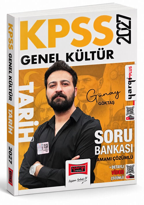 Yargı 2027 KPSS Tarih Soru Bankası Çözümlü - Günay Göktaş