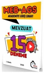 Hoca Etkisi 2025 MEB-AGS Mevzuat 15 Deneme Çözümlü - Recep Özceylan Hoca Etkisi Yayınları