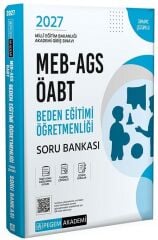 Pegem 2027 ÖABT MEB-AGS Beden Eğitimi Öğretmenliği Soru Bankası Çözümlü Pegem Akademi Yayınları