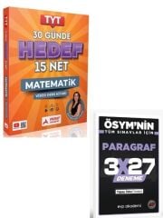Paraf 2027 TYT 30 Günde Hedef 15 Net Matematik Video Ders Kitabı+ EVP Akademi Paragraf