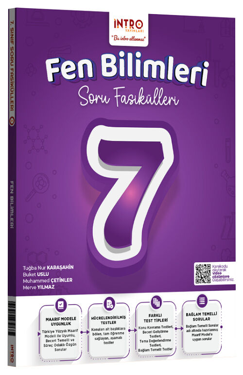 2027 İntro 7. Sınıf Fen Bilimleri Soru Fasikülleri