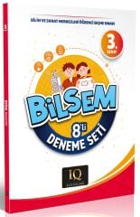 IQ Yayınları 3. Sınıf BİLSEM 8 li Deneme Seti IQ Yayınları