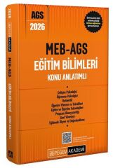 Pegem 2026 MEB-AGS Eğitim Bilimleri Konu Anlatımlı Pegem Akademi Yayınları