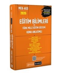 Pegem 2026 2026 MEB AGS Eğitim Bilimleri ve Türk Milli Eğitim Sistemi Konu Anlatımlı Pegem Akademi Yayınları