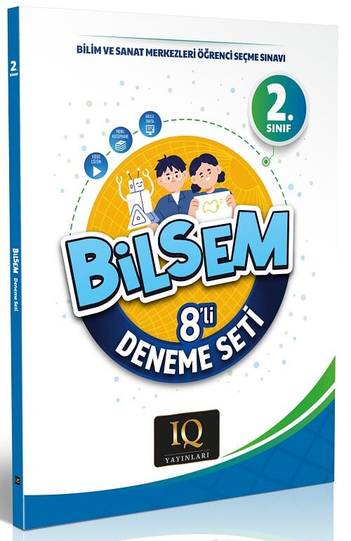 IQ Yayınları 2. Sınıf BİLSEM 8 li Deneme Seti IQ Yayınları
