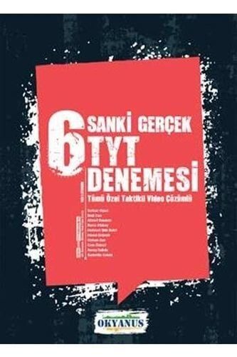 Okyanus Yayınları TYT 6 Sanki Gerçek Denemesi