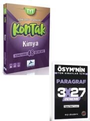 Paraf 2027 TYT Kimya Kontak Konu Takip Denemeleri+ EVP Akademi Paragraf