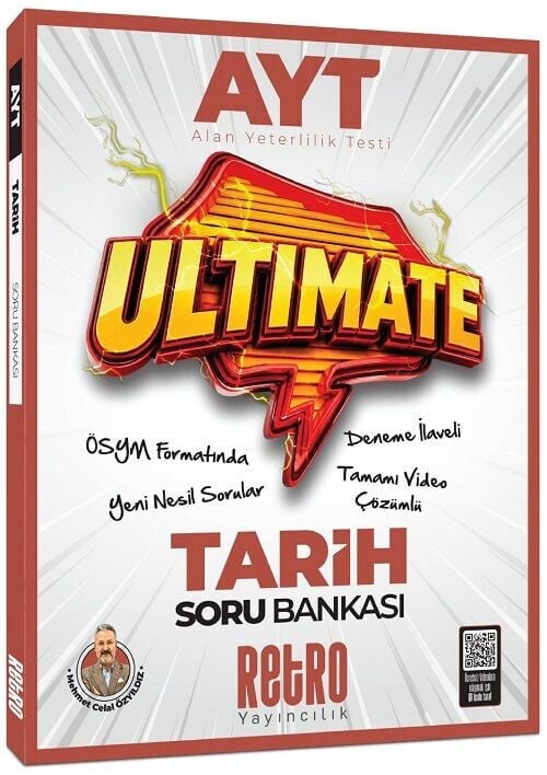 2027 Retro YKS AYT Tarih Ultimate Soru Bankası Çözümlü - Mehmet Celal Özyıldız