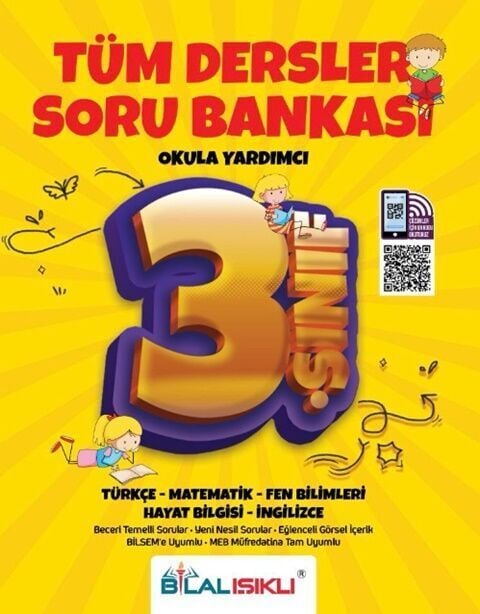 Bilal Işıklı Yayınları 3. Sınıf Tüm Dersler Soru Bankası