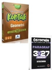 Paraf 2027 TYT AYT Geometri Kontak Konu Takip Denemeleri+ EVP Akademi Paragraf