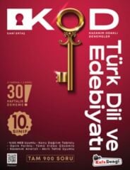 Kafa Dengi Yayınları 10. Sınıf Kod Türk Dili ve Edebiyatı Kazanım Odaklı Denemeleri