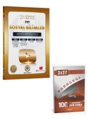 BilgiSarmal 2027 TYT Sosyal Bilimler 29 Günde Video Ders Kitabı+Anla Kazan Paragraf Deneme