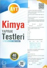 Palme Yayınları AYT Kimya 40 lı Yaprak Testleri