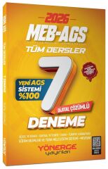 Yönerge 2026 MEB-AGS Tüm Dersler 7 Deneme Çözümlü Yönerge Yayınları