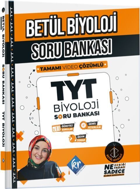 KR Akademi Betül Biyoloji TYT Biyoloji Soru Bankası
