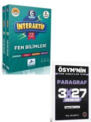 Paraf 2027 6. Sınıf İnteraktif Fen Bilimleri Etkinlikli Çalışma Kitabı 2 Modül+ EVP Akademi Paragraf