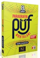 IQ Yayınları 8. Sınıf Paragrafın Püf Noktaları Soru Bankası Çözümlü IQ Yayınları
