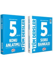 Editör 5. Sınıf Tüm Dersler Konu ve Soru Bankası Seti Güncellenen Müfredat 2 Kitap Set